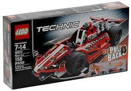 Lego Technic 42001 Race Car Pull back (7-14)