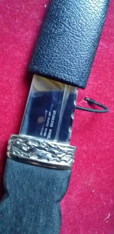 Small Sgian Dubh Scottish Black Dagger