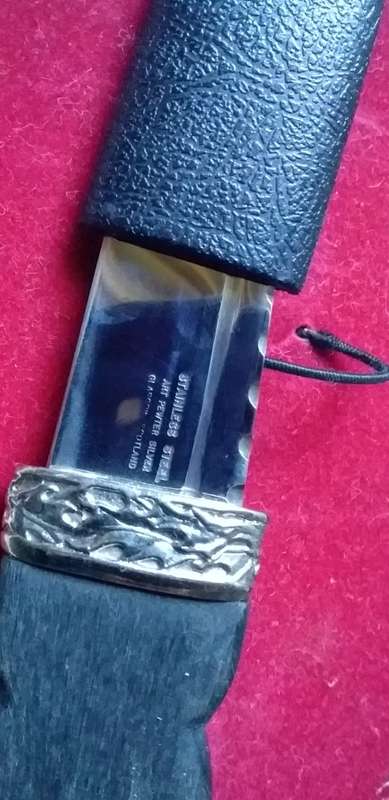 Small Sgian Dubh Scottish Black Dagger