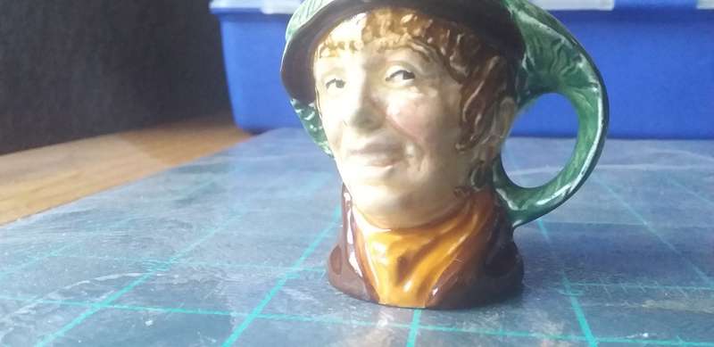 Royal Doulton Miniature Character Toby Jug Lot