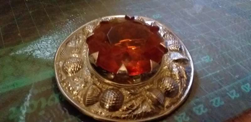 Large Scottish Brooch