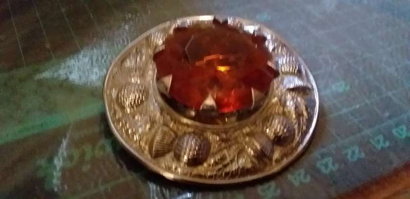Large Scottish Brooch