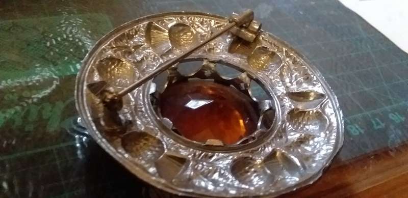 Large Scottish Brooch