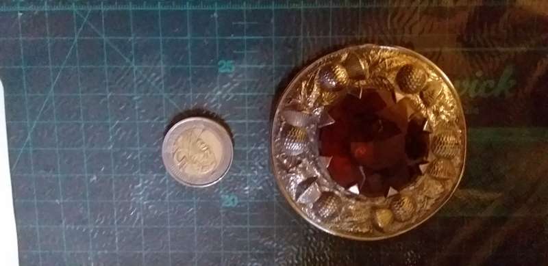 Large Scottish Brooch