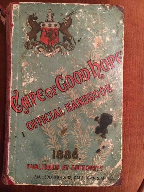 Cape of Good Hope Official Handbook 1886