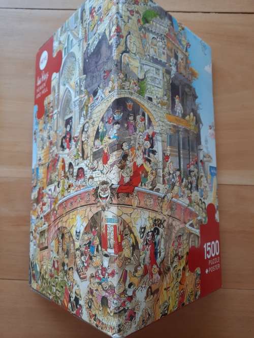 Heye `Heaven and Hell` 1 500 piece puzzle. Rare