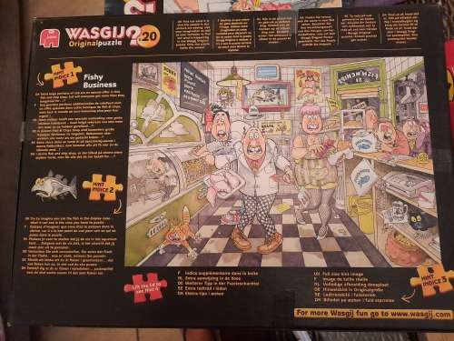 Wasgij `Fishy Business`1 000 piece Original (20) puzzle