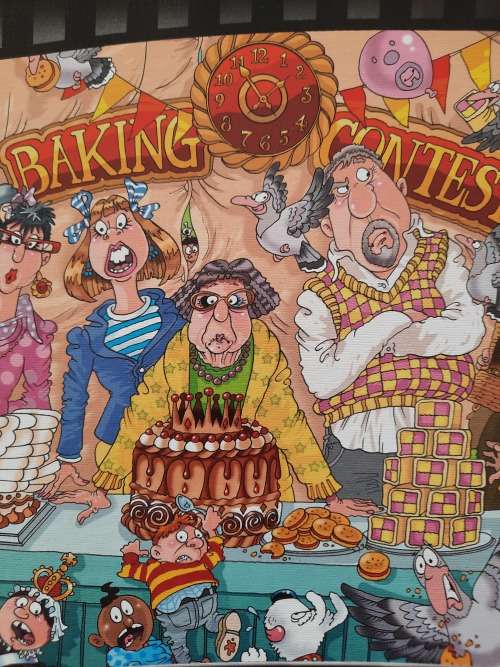 Wasgij Original Puzzle 23`Bake Off` 1 000 piece jigsaw puzzle