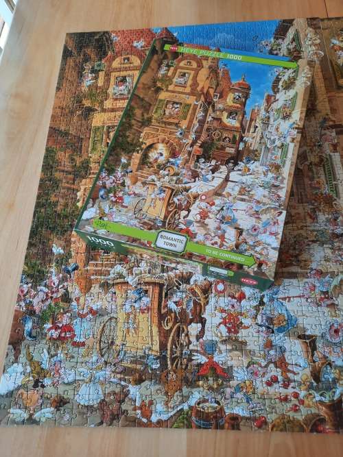 Heye Romantic Town - Two Puzzles