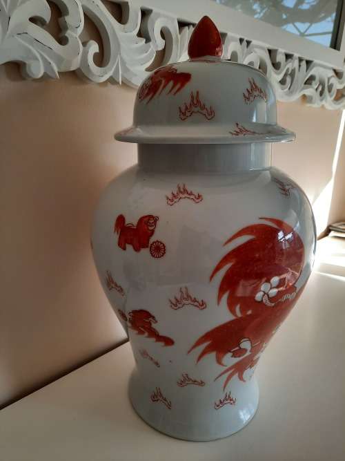 Japanese Temple Jar