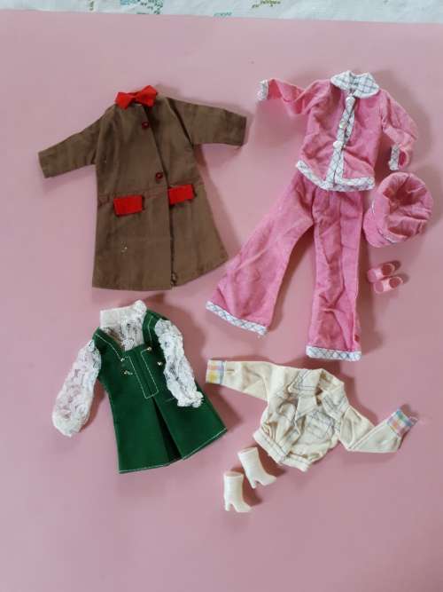 Large lot of Vintage and Mod Barbie doll items plus doll