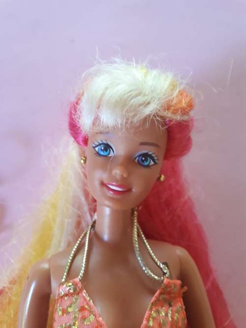 Hula Hair Barbie doll