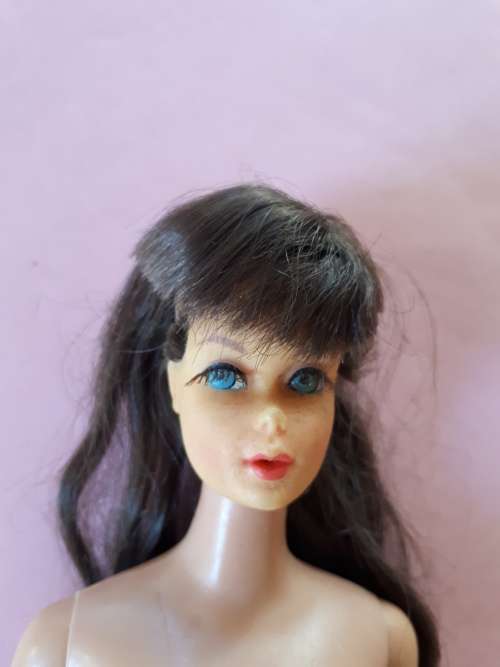 Vintage 1967 TNT barbie doll on straightleg body (TLC!!)