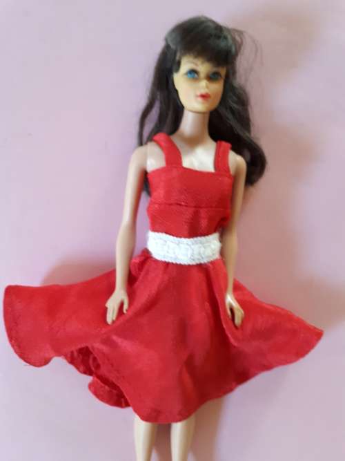 Vintage 1967 TNT barbie doll on straightleg body (TLC!!)