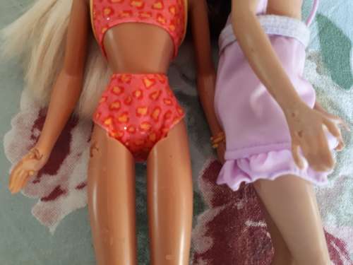Barbie and Skipper dolls x5
