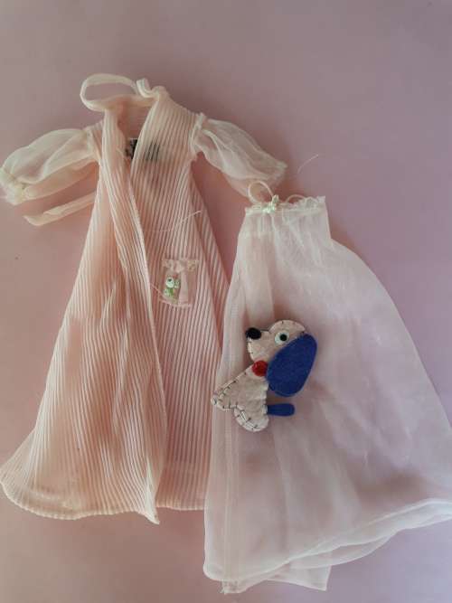 Vintage 1960 Barbie fashion-Nighty Negligee