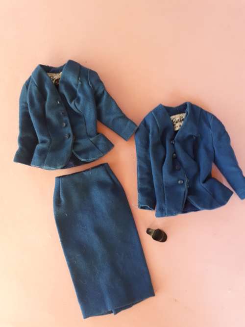 Vintage 1961 Barbie fashion-American Airlines stewardess