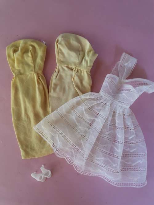 Vintage 1961 Barbie fashion- Orange Blossom