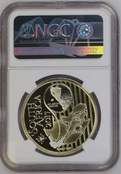 2017 S5R Ferraria Crispa Colorized NGC Graded PF69 Ultra Cameo