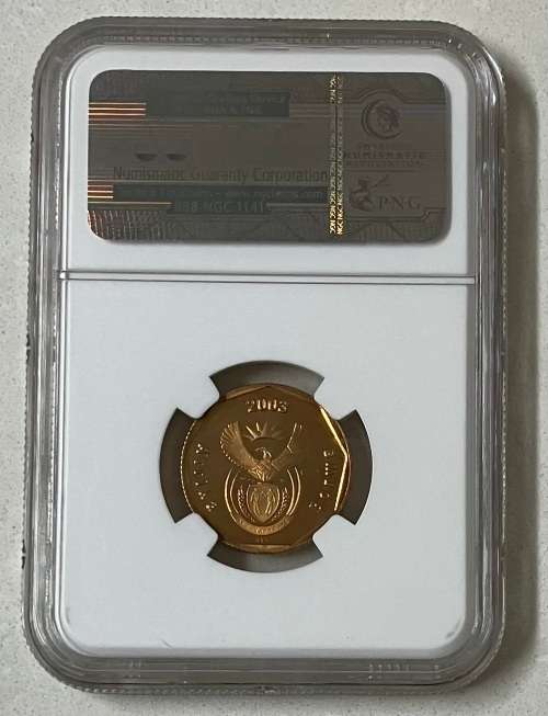 Scarce 2003 50c Cricket - NGC Graded PF66 Cameo