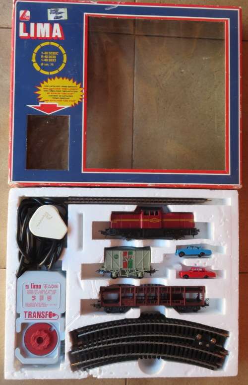 LIMA HO TRAIN SET NO 101817-SA RAILWAYS-COMPLETE-WORKING CONDITION