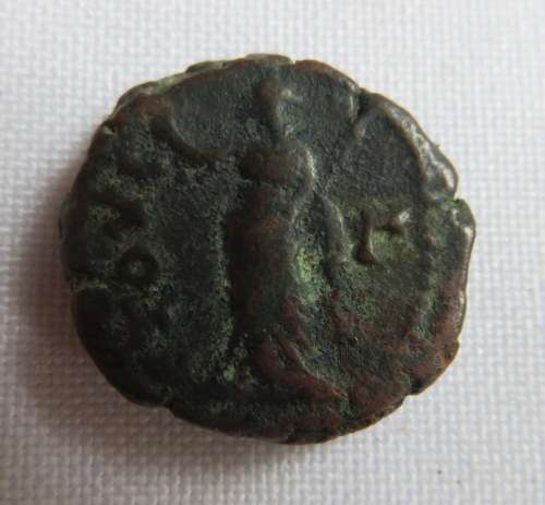 BRONZE ROMAN COIN-NUMERIAN 283-285 AD-BILLON TETRADRACHIM ALEXANDRIA-DIAMETER 20MM-AUTHENTIC