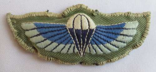 RHODESIA SPECIAL AIR SERVICE-SAS-SERVICE PARA WINGS-WORK DRESS-ORIGINAL-PADDED