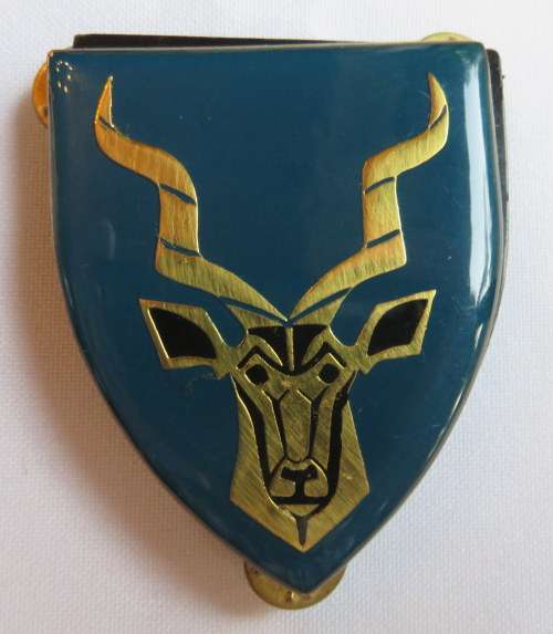 REGIMENT CHRISTIAAN BEYERS BLACK EARS TYPE FLASH-ORIGINAL- 3 PINS