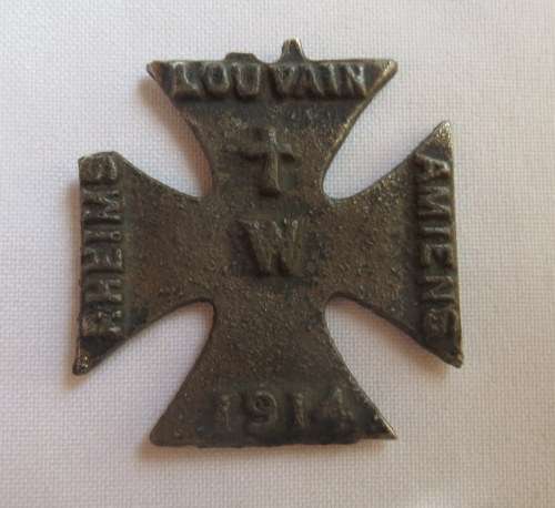 WW1 GERMAN PROPAGANDA CROSS