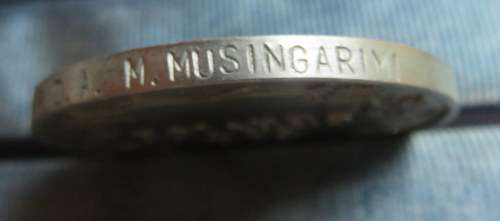 FULL SIZE RHODESIA DISTRICT SERVICE MEDAL NAMED TO 618892H.D.A.M.-MUSINGARIMI