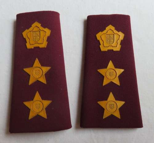 SA MEDICAL CORPS SHOULDER BOARD PAIR FOR COLONEL