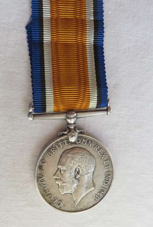 WW1 WAR MEDAL TO CPL G.N. VAN BLERK SAMC-7 PAGES OF RESEARCH