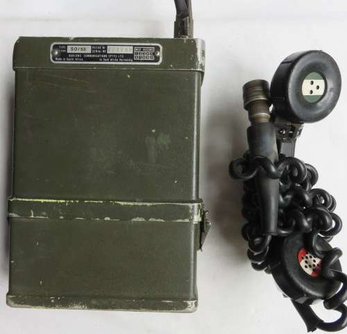 SADF BORDER WAR PERIOD A53 PORTABLE/MANPACK RADIO VHF/FM INTENDED FOR SHORT RANGE TACTICAL COMMUNICA