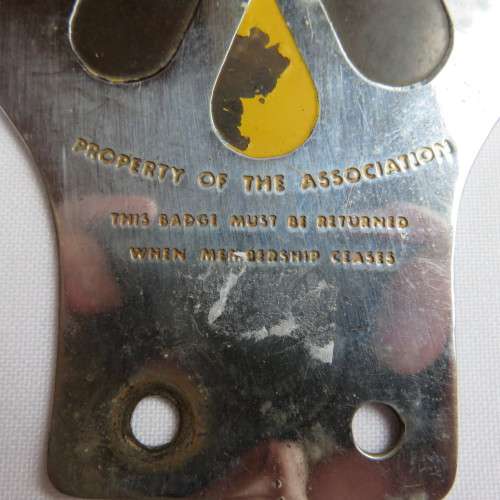 RHODESIA AA BADGE