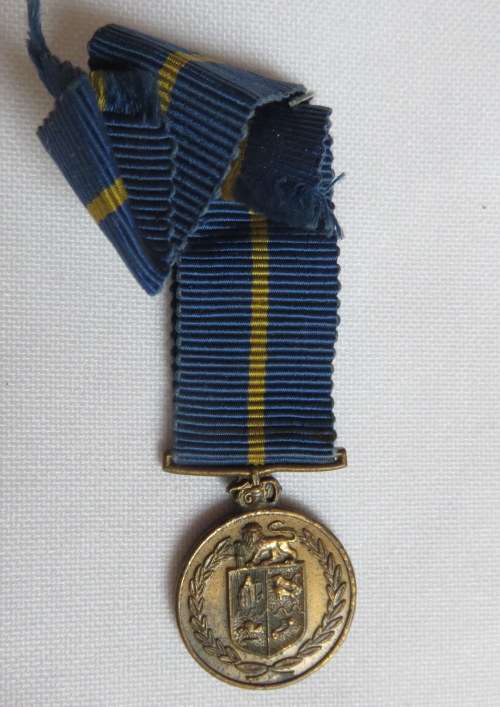 MINIATURE SAP FAITHFUL SERVICES MEDAL