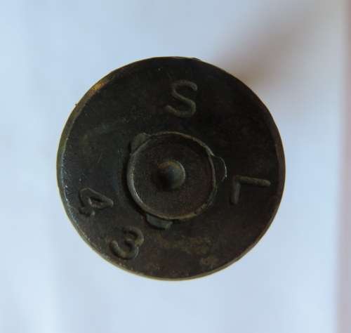 WW2 .50 CAL DUG UP DATED 1943-MANUFACTURED BY ST LOUIS ORDNANCE PLANT USA