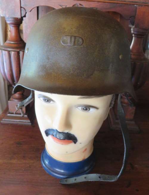 WW2 PERIOD SPANISH ARMY M42 PATTERN HELMET