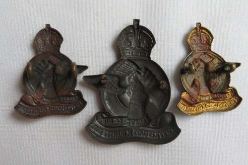 SA Q SERVICE CORPS CAP & COLLARS WORN 1952-54- LUGS INTACT