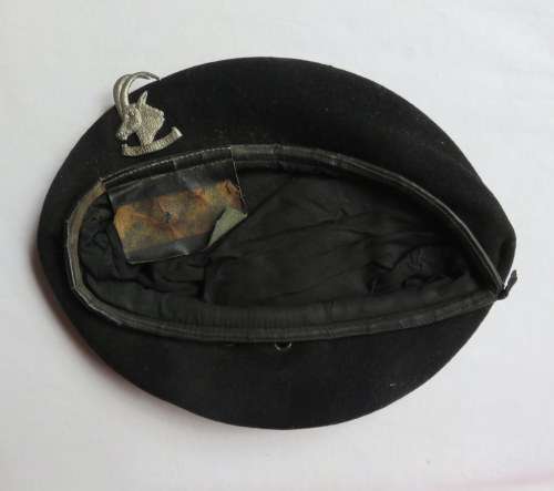 RHODESIAN ARMOURED CORPS ORIGINAL BERET