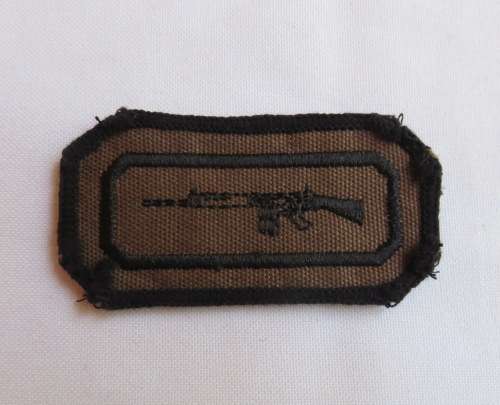 SA ARMY MARKSMAN BADGE-EMBROIDED