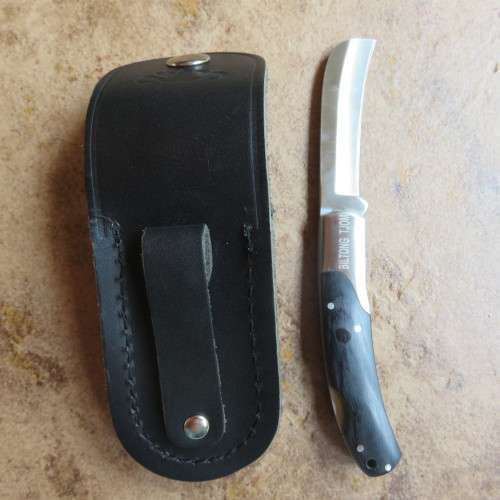 AWB BILTONG KNIFE ENGRAVED & GIVEN TO GENERALS IN THE AWB BY EUGENE TERBLANCHE-OVERALL LENGTH 150 MM