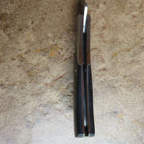 AWB BILTONG KNIFE ENGRAVED & GIVEN TO GENERALS IN THE AWB BY EUGENE TERBLANCHE-OVERALL LENGTH 150 MM