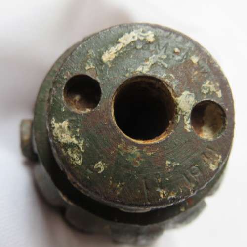 WW2 1941 DATED MILLS MK1 HAND GRENADE-INERT COMPLETE CONDITION-EF ON SIDE OF THE GRENADE