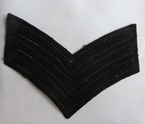 RHODESIAN BSAP RANK FOR SERGEANT-WINTER DRESS 1940'S-80