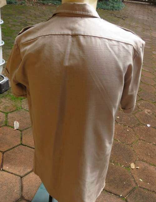 SA ARMOUR STEP OUT UNIFORM-TROUSERS SIZE 32 PIPE LENGTH 83-SHIRT SIZE MEDIUM-JACKET SIZE MEDIUM-MEAS
