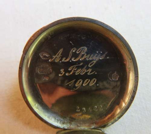 SILVER LADIES POCKET WATCH-WINDING BUT NEEDS SERVICE-WEIGHT 18.5G-DIAMETER 28MM
