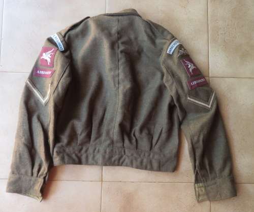 FRENCH PARACHUTE BUNNY JACKET-SIZE MEDIUM-MEASURES 55CM ARMPIT TO ARMPIT-GOOD CONDITION
