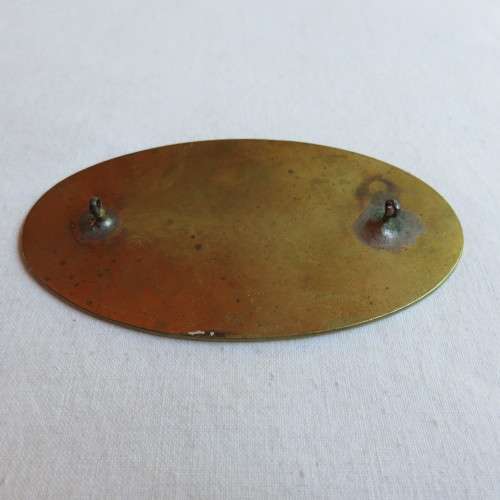 RHODESIAN INTAF CHIEF-TRIBAL LAND ENAMEL GORGET