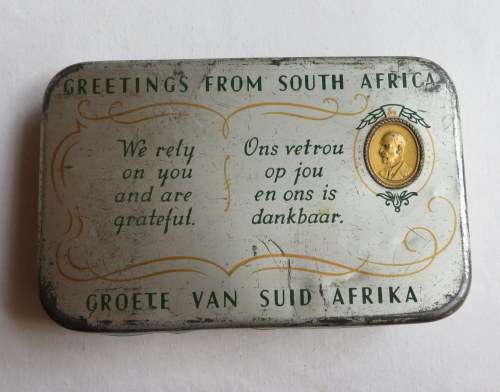SMUTS WW2 TIN