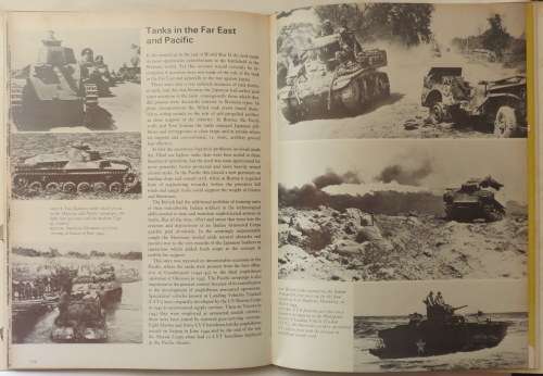 MODERN MILITARY SERIES -TANKS BY ERIC MORRIS-HARD COVER WITH DUST COVER-1ST EDITION PUBLISHED 1975-1